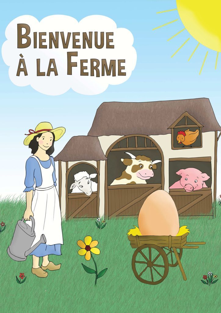 bienvenue à la ferme, spectacle pour les crèches de la compagnie jeune public ccdm