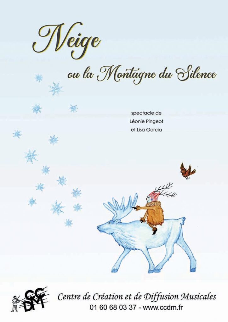 Neige ou la Montagne du Silence - affiche